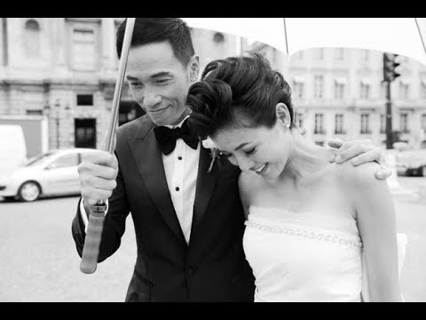 還有兩張婚紗照爆出! 陳茵媺和陳豪結婚5周年大放閃光彈, 巴黎結婚美得不要不要Der～
