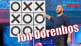 Jon Dorenbos America's Got Talent Champions / Tic Tac Toe REVEALED screenshot 1