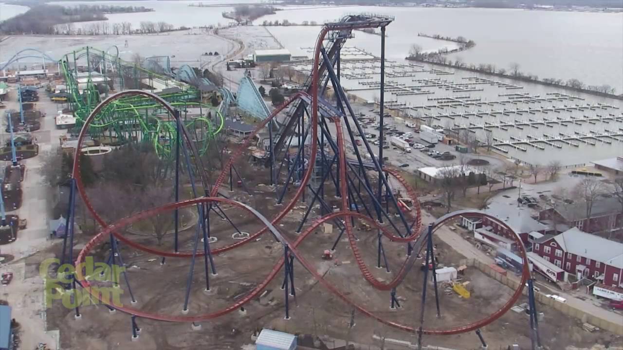 a Roller Coaster - by Piece Valravn Time Lapse at Cedar Point - YouTube