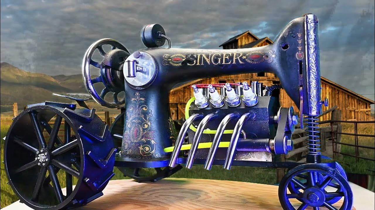 Singer Sewing Machine Tractor YouTube