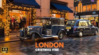 Download Lagu [4K] A Christmas Walk Through Mayfair | Mount Street to New Bond Street - London 🎄🎁 MP3