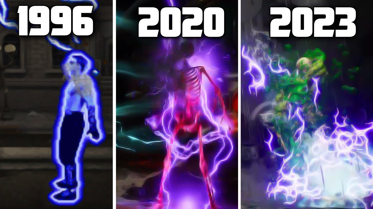 Rain "Lightning" Fatality Evolution (1996-2023)