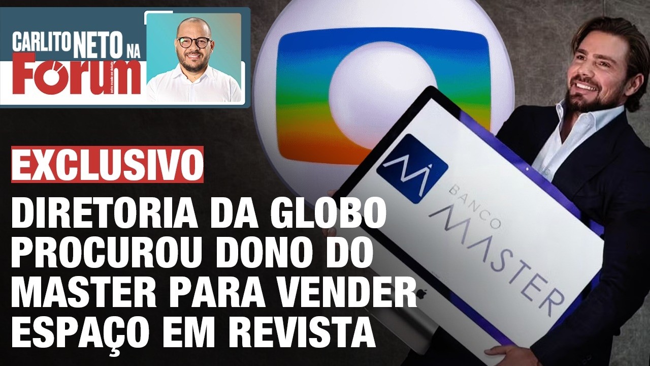EXCLUSIVO - DIRETORAS DA GLOBO PROCURARAM DONO DO MASTER PARA VENDER ESPAÇO EM REVISTA