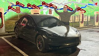 The FINAL Road Trip in My Tesla Model 3 Performance