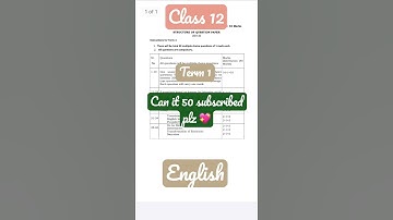 Class 12 English Term 1 Syllabus and paper pattern #shorts #cbse #pseb SUBSCRIBE ~Rajgeet