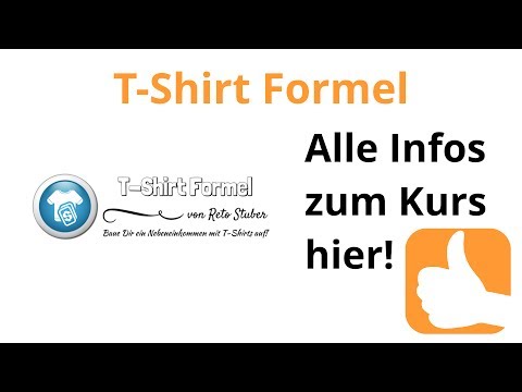 New T-Shirt Formel von Reto Stuber - Alle Infos - Erfahrungen - Inhalt \u0026 Bonus