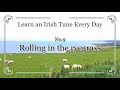 009 rolling in the ryegrass single reel d ionian learn an irish tune every day
