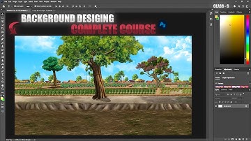 Background Design For Cartoon Animation In Photoshop  | Day 6 |RacEducater | horror story