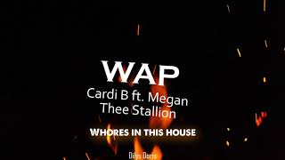 WAP - Cardi B &amp; Megan Thee Stallion (Lyrics Video)