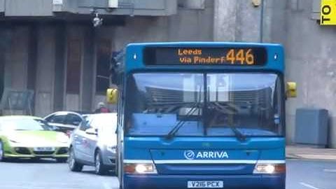 Route 446 Dennis Dart SLF Plaxton Pointer MPD 216 V216 PCX