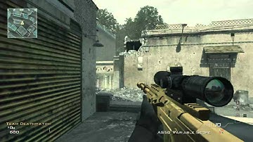 Amazing random throwing knife spot on bakaara mw3