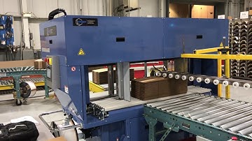 PSP 702-C 3SS (3 Sided Squaring) Strap Machine - Corrugated Industry (II)