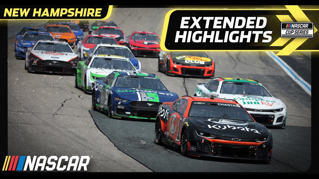 Crayon 301 from New Hampshire Extended Highlights NASCAR Cup Series