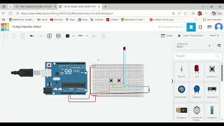 LED Control Using Dual Pushbuttons
