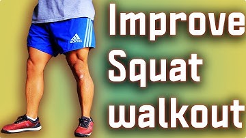 Three steps for a better squat walkout
