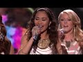 Season 11 American Idol Skylar, Holly, Jessica, &quot;(Your Love Keeps Lifting Me) Higher and Higher&quot;