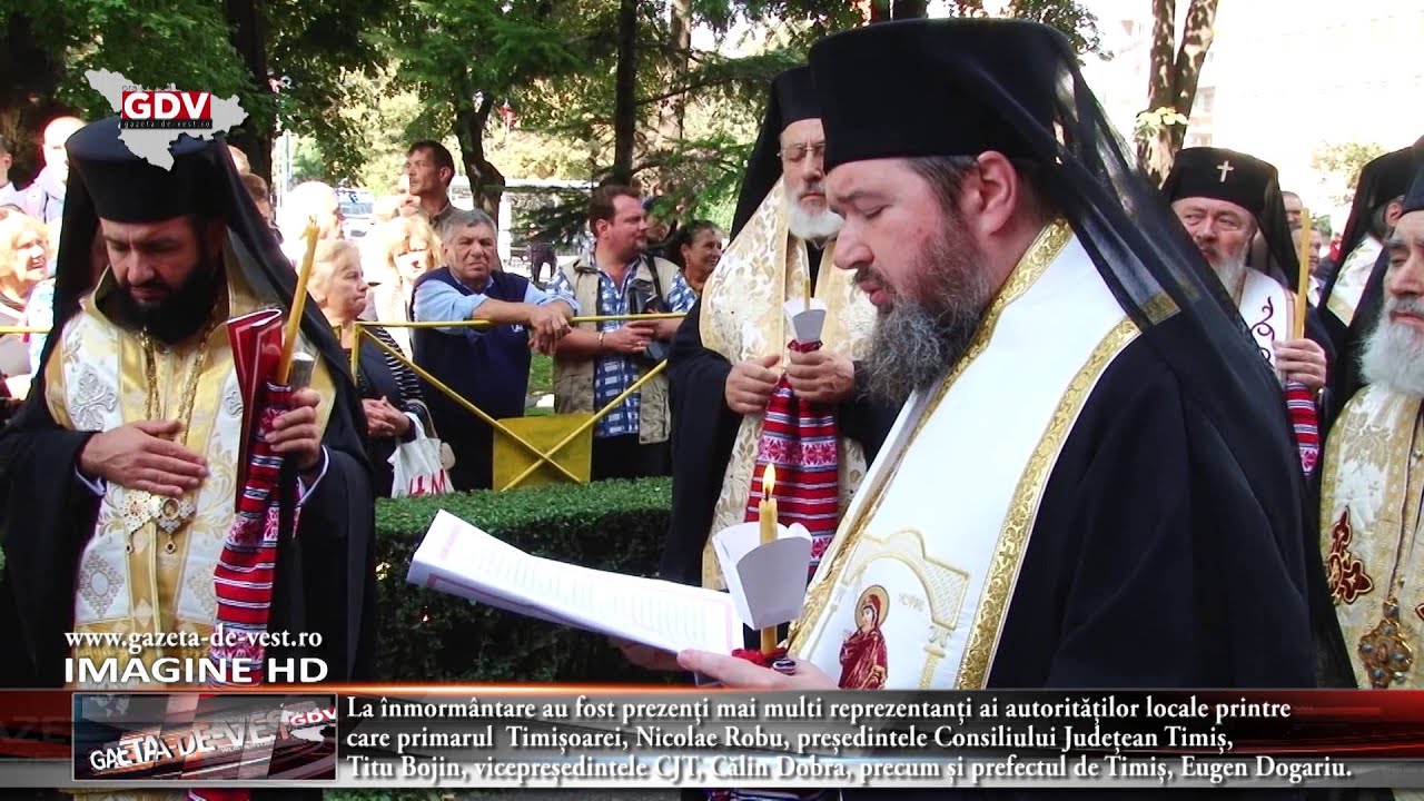 Mitropolitul Banatului a fost înmormântat