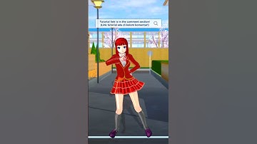 Thumbnail of TUTORIAL "FLOWER" BY JISOO DANCE #sakuraschoolsimulator #shorts #tiktok
