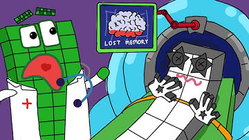 RIP!! Numberblocks 10 lost her memories | Numberblocks fanmade coloring story