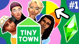 Let's Play Deligracy's TINY TOWN Challenge!❤ pt 1