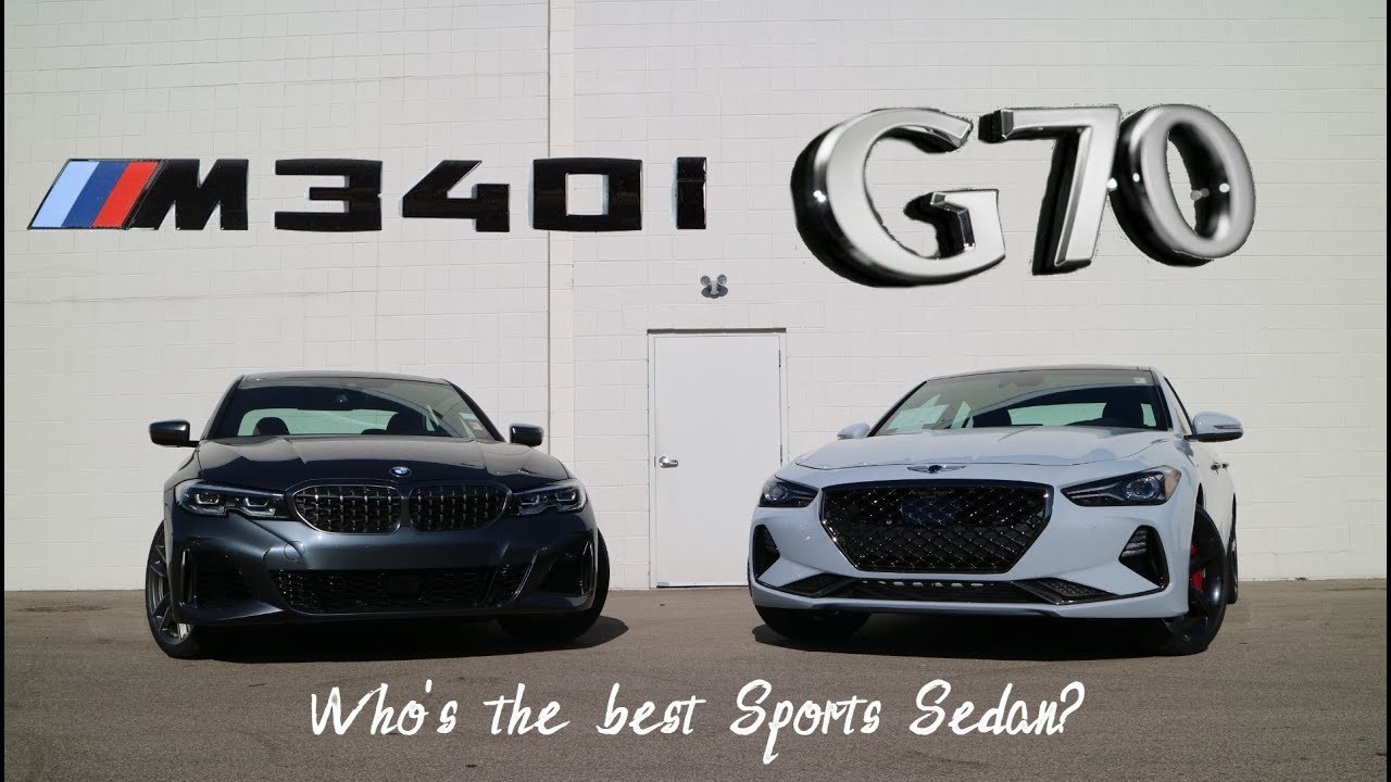 WHEEL 2 WHEEL | 2020 BMW M340 vs Genesis G70 - YouTube