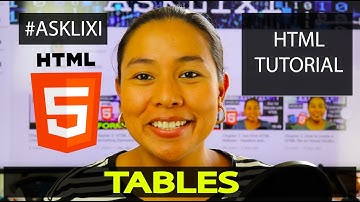 Chapter 7: HTML Tutorial - Tables