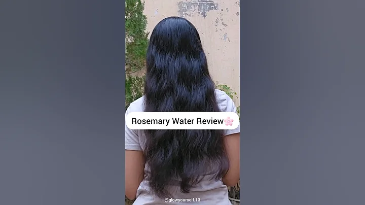 3 months Rosemary Water Review- Glow Yourself #shorts #viral #rosemary #hairgrowth