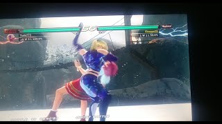 Tekken 6 Nina Elbow Smash On Alisa Alternate Ryona