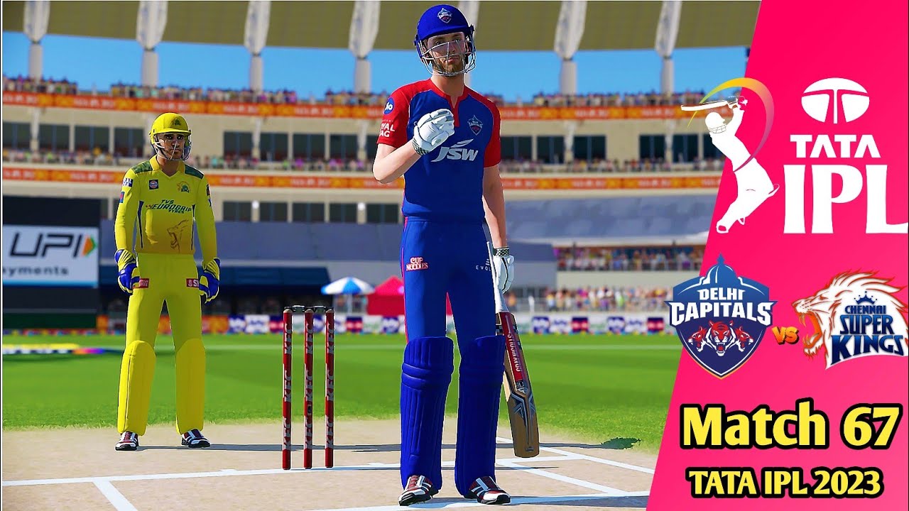 CHENNAI SUPER KINGS VS DELHI CAPITALS TATA IPL 2023 MATCH 67 cricket22 rtxvivek YouTube CHENNAI SUPER KINGS VS DELHI CAPITALS TATA IPL 2023 MATCH 67 cricket22 rtxvivek YouTube