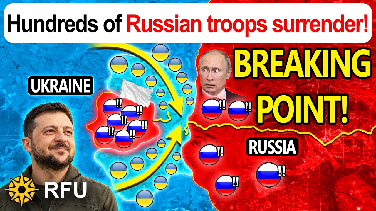 Why hundreds of Russian soldiers are surrendering at once