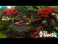 Modern Island Villa || GLASS WALLS || The Sims 4 Speed Build - NO CC