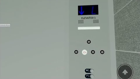 Otis series M2 hydraulic elevators @ cortex elevators headquarters, Roblox