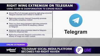Right-wing extremists are exploiting COVID-19 conspiracies on Telegram: Disinformation analyst