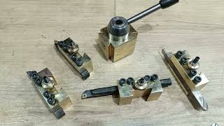 Making Brass Quick Change Tool Holders for Lathe