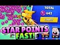 HOW TO GET STAR POINTS FAST IN BRAWL STARS!