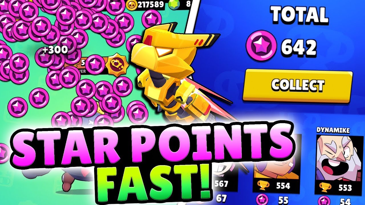 HOW TO GET STAR POINTS FAST IN BRAWL STARS! - YouTube