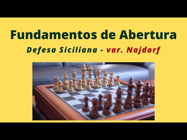 APRENDA A SICILIANA NAJDORF!! 