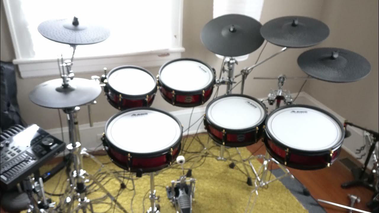 My Alesis Strike Pro SE Set Up...How and Why YouTube