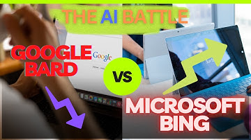 The AI Battle: Google Bard vs Microsoft Bing| Which is Better?