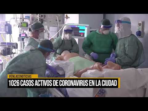 1026 casos activos de coronavirus en la ciudad