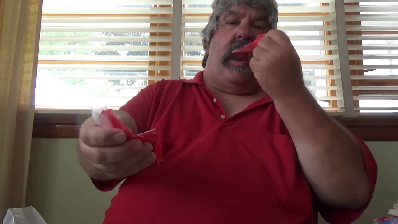 ASMR Eating Fruit Roll-Ups