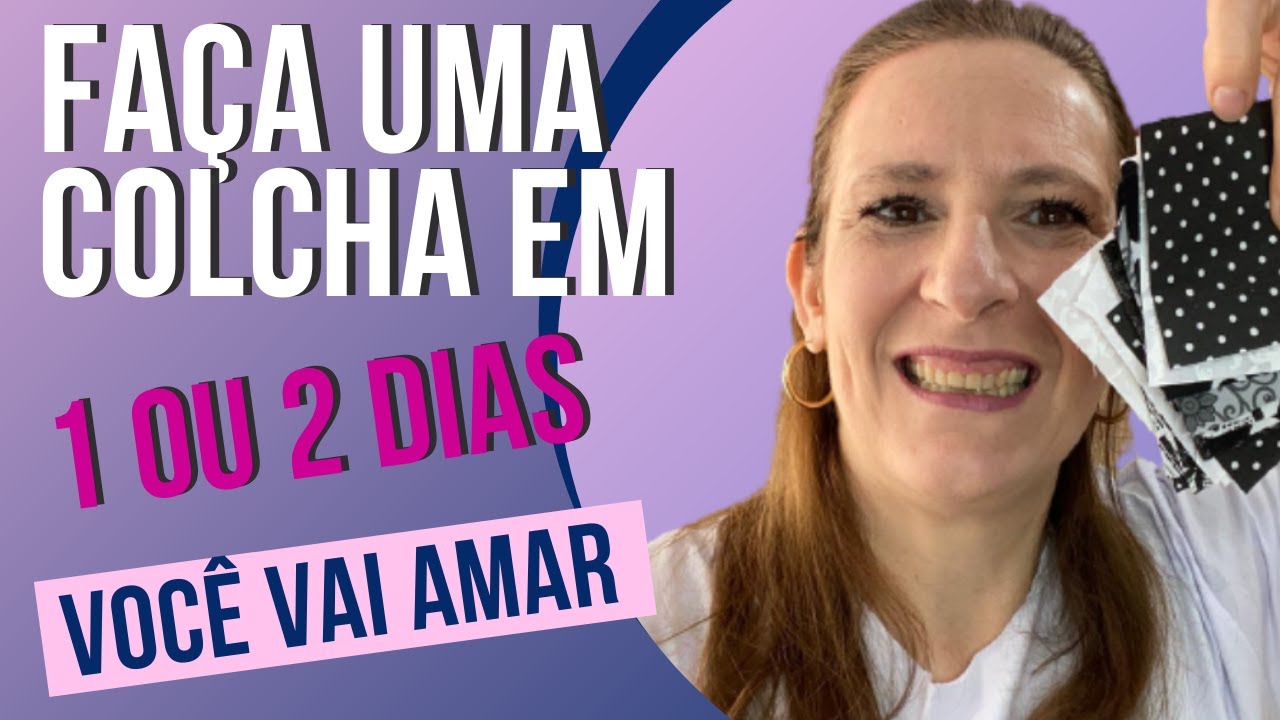 Como fazer uma manta inteira em apenas um dia