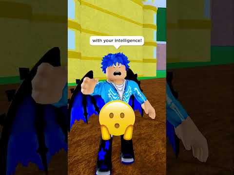 UNLIMITED ROBUX VS UNLIMITED IQ IN BLOX FRUITS RICH VS POOR Shorts