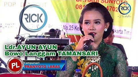 Ladrang AYUN AYUN - Bowo Langgam TAMANSARI || PRANYOTO LARAS || RICK PRODUCTION