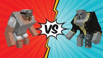 Mutant Villager VS Mutant Evoker Minecraft Vs ()