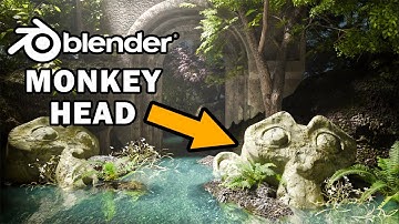Using The Blender Monkey Head In A Blender Project