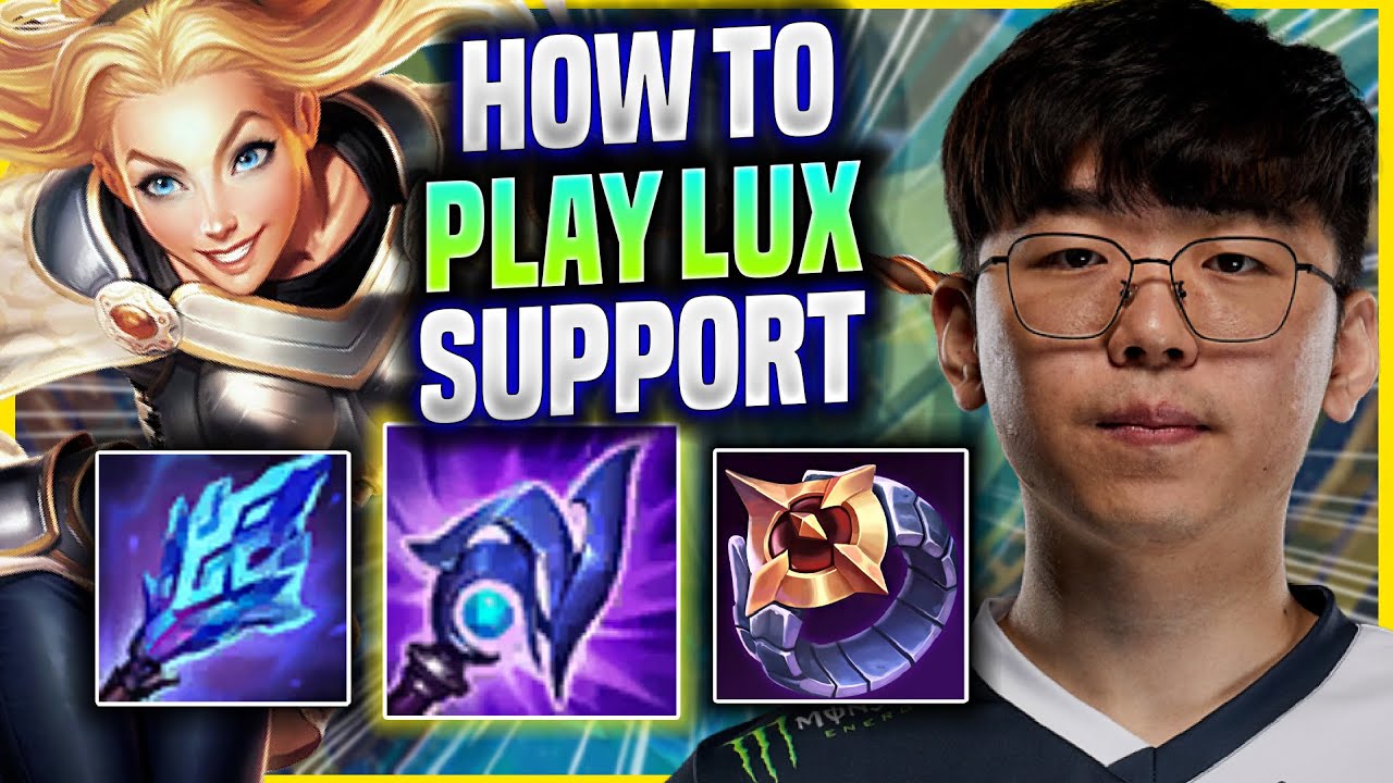 LEARN HOW TO PLAY LUX SUPPORT LIKE A PRO! - EG Ignar Plays Lux SUPPORT vs Karma! | Preseason 2022