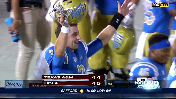 Second-biggest comeback in CFB history