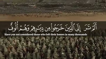 سورة البقرة { 243 - 252 } | صلاة الفجر 16 ربيع الثاني 1446 | جامع المهند