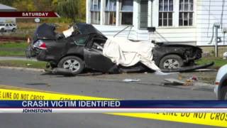 1 dead after crashing into Johnstown home
